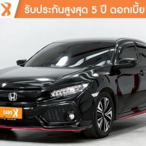 Honda Civic 2017.0 มือสอง เบนซิน ไมล์ เครดิตดีออกรถ 0 บาท เช็กศูนย์ทุกระยะ