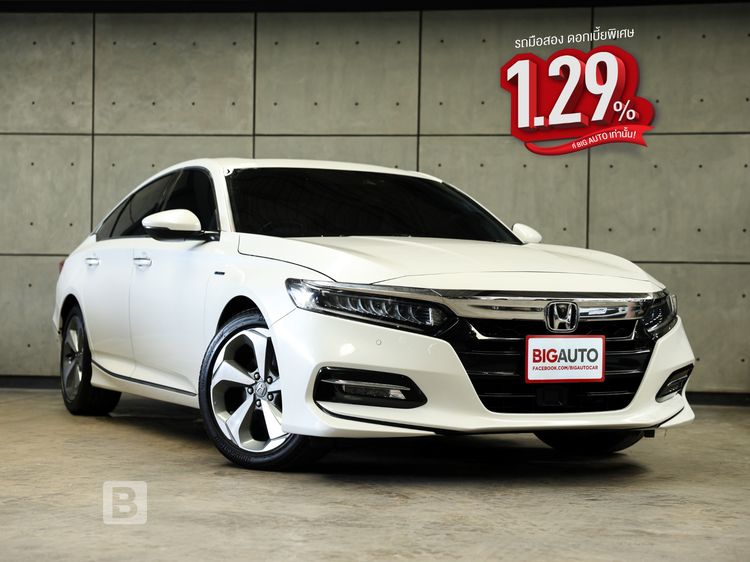 Honda Accord 2020.0 มือสอง ไฮบริด ไมล์  จัดไฟแนนซ์ได้ สภาพนางฟ้า